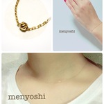 一粒honeyballのネックレス&ブレスレットのSET