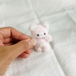 ちいこいピンクのくまちゃん＊ぬいぐるみ