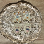 デコパーツ　パーツ　4Pセット　子猫　猫　