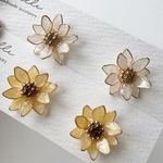 ひまわりピアス・イヤリング