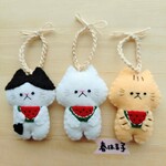春はる猫　スイカ　【8/31まで受付☆受注販売】