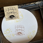 【ラバースタンプ】クマちゃんケーキ