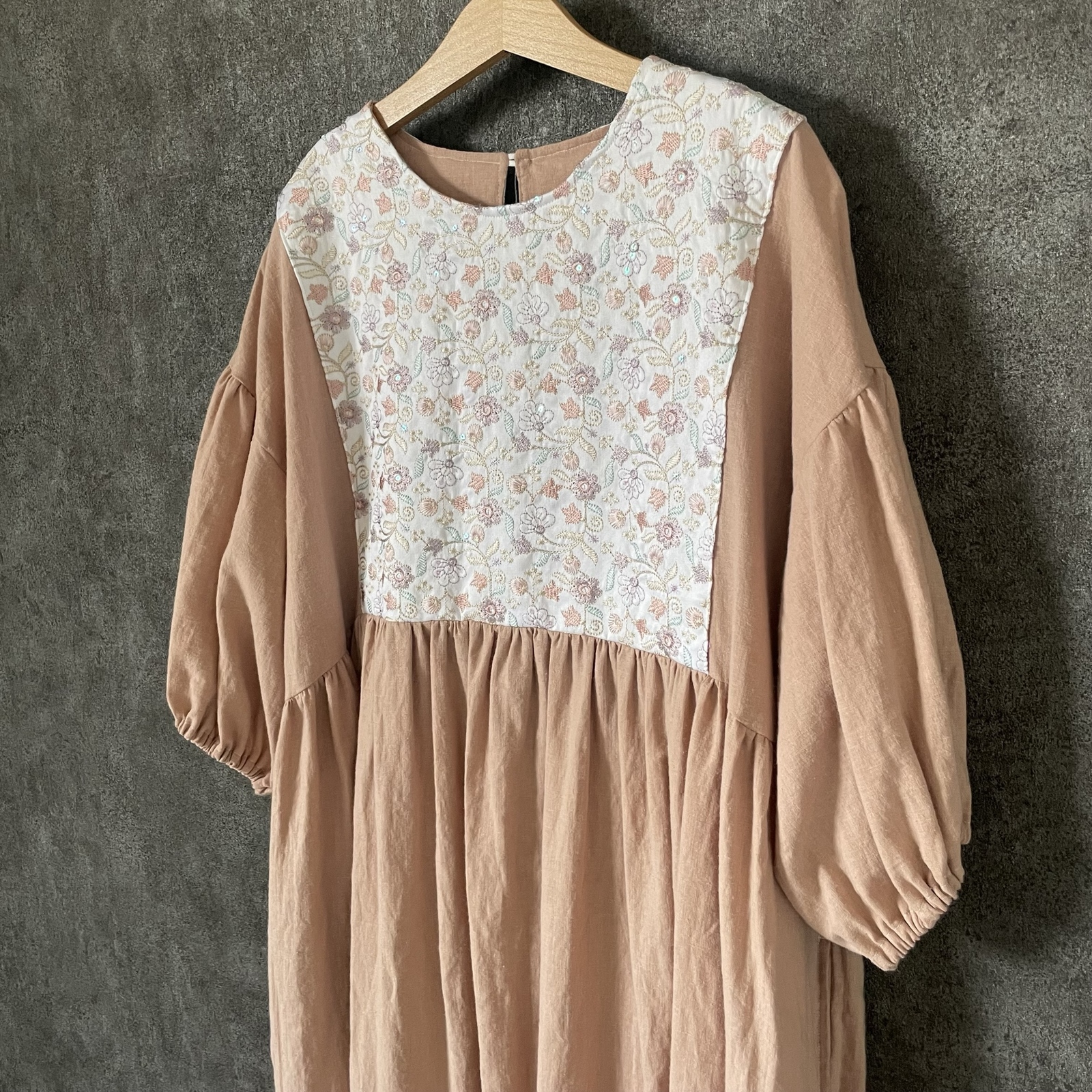 クラシックピナフォア♡90size♡韓国生地♡ハンドメイドワンピース 90〜140】選べるモリス✴︎クラシックピナフォア - Toujours