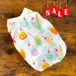 ピックアップSALE☆犬服　接触冷感メッシュ　クリームソーダ　タンクトップ　ハンドメイド