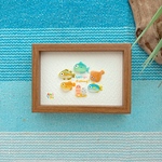 海の生き物図鑑mini🐠🫧‪シーグラスアート