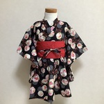 ふれぁ浴衣 と帯　100cm