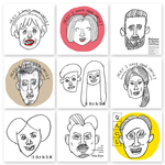やわらかいシンプルな手描きで、似顔絵をお届けします【イラストオーダー｜似顔絵】