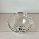 ガラスボウル　中型犬用　14センチ（再販用）