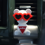 【車用】交通安全なクマちゃん アロマストーン