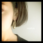 brass ピアス “pipe”