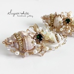 🐚🧜‍♀️  Mermaid Jewelry ✵ デコラティブ シェルバレッタ    天然シェル使用
