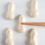 ピーナッツ 箸置き　ニッコリ（１個）陶器製