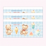 コラージュシート⁑summer bear