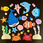 壁面飾り 海の生き物