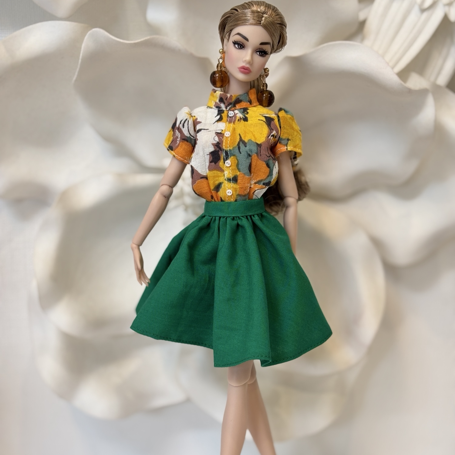 poppy parker・バービーdoll服ハンドメイドoutfit - kss doll's