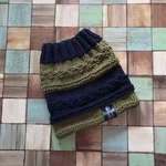 dog snood🐾コットンネイビー