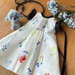 リカちゃん服＊ワンピースとワンコのセット・花柄