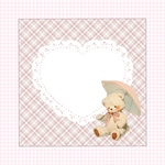 スクエアメモ⁑sweet bear