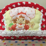 ミニミニストロベリーショートケーキのポーチ