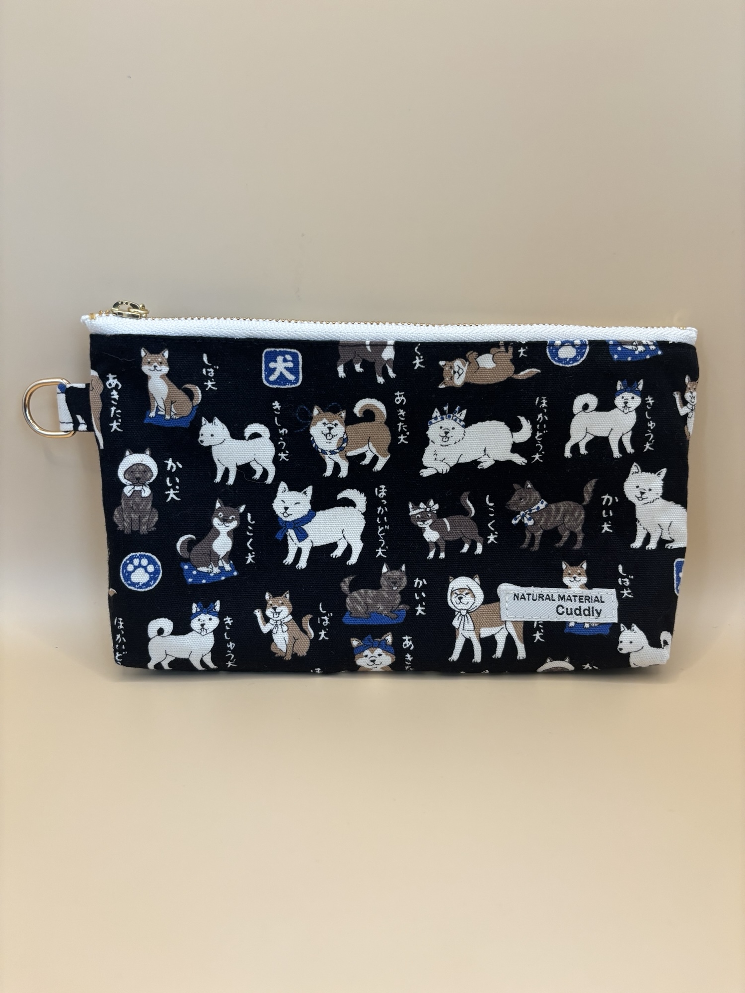 犬柄ポーチ - ilo.ilohandmade | minne byGMOペパボ 国内最大級の 