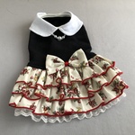 🐶オーダー◇いちごと花柄＊フリルススカートワンピース