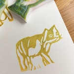 【オーダー】あなただけの消しゴムはんこ作ります　Mサイズ　1200¥