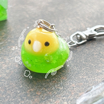 いきものチャーム<インコ:フォレストグロウ>