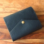 【S様オーダー品】ミニ６ システム手帳 Black【Flap】