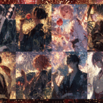 【７月受注販売品】デザインペーパー　COOL MEN HANABI AI CS  コラージュシート