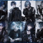【７月受注販売品】デザインペーパー　COOL MEN BLUE CS  コラージュシート