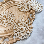 手編みレース【Rose window】5枚セット