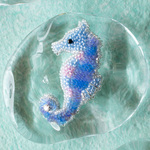 【再販】ブローチ / タツノオトシゴ / 魚 / ビーズ刺繍