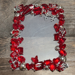 ビジュー💎トレカケース　RED❤️