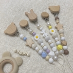 【 選べる！木製歯固め付き 】おしゃぶりホルダー /  トイホルダー