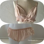 Choose！シンプルな、、ストレスフリー ブラ＆ショーツ : : MILK pink