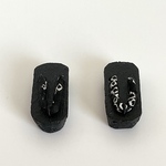No.690  1/6サイズ下駄　黒