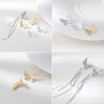    「#G80362」14kメッキ　蝶々　ピアス　金具✴︎2個セット