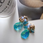 2pcs)3983)ビーズタッセル)mermaid pink k9bijou)#1n