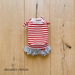shoulder ribbonタンクスカート