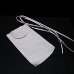 ベルト用3wey.タブレット.スマホポーチ(大)※結んで使えるポシェットコード付き(他のバッグやポーチでも使いやすい生成り色)※ウエストポーチ.ウエストバッグ.ナースポーチ.老人ホー厶.敬老の日