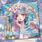 Floral PrincessダイカットPETステッカー真夏の星の協奏曲