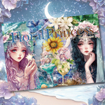 Floral Princess デザインペーパー真夏の星の協奏曲