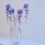 和紙の簪「紫陽花-心変わり-」