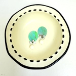 (一点物)  Sea color marble＋beads