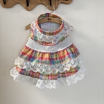 picotann様オーダー品♡犬服【新作】ファンシーチェッククールワンピース