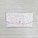 通帳ケース 花柄 ピンク 教本ケース 数珠ケース ポーチ お札入れ☆ハンドメイド