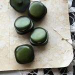 【1個】23mm/japan vintage/アクリルボタン　716-10