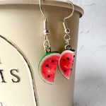 ミニチュアスイカ🍉ピアス