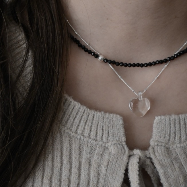 b/w onyx choker(bracelet) b/w onyx choker(bracelet)
