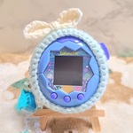 【受注制作】たまごっちパラダイス カバー 選べるリボン🎀 パステルミント